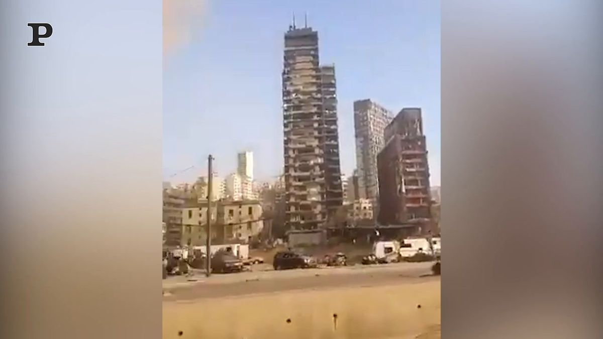Beirut, come appare la città dopo l'esplosione