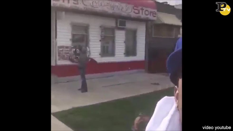 video-sparatoria chicago strada video selfie