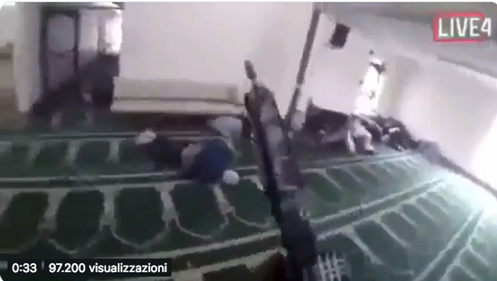video sparatoria moschea Nuova Zelanda Christchurch video strage