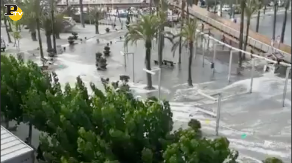 video tsunami Minorca Maiorca