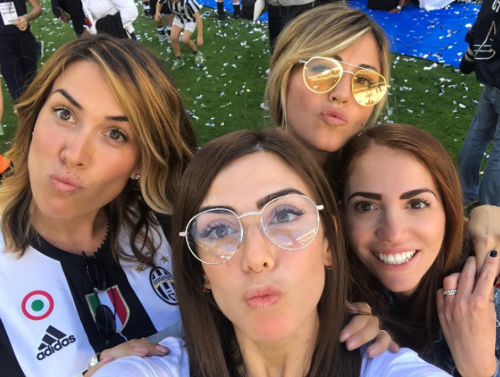 wags Juventus scudetto 2017