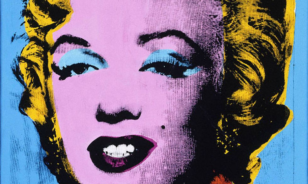 Warhol's Blue Marilyn