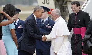 Papa Francesco con Barack Obama