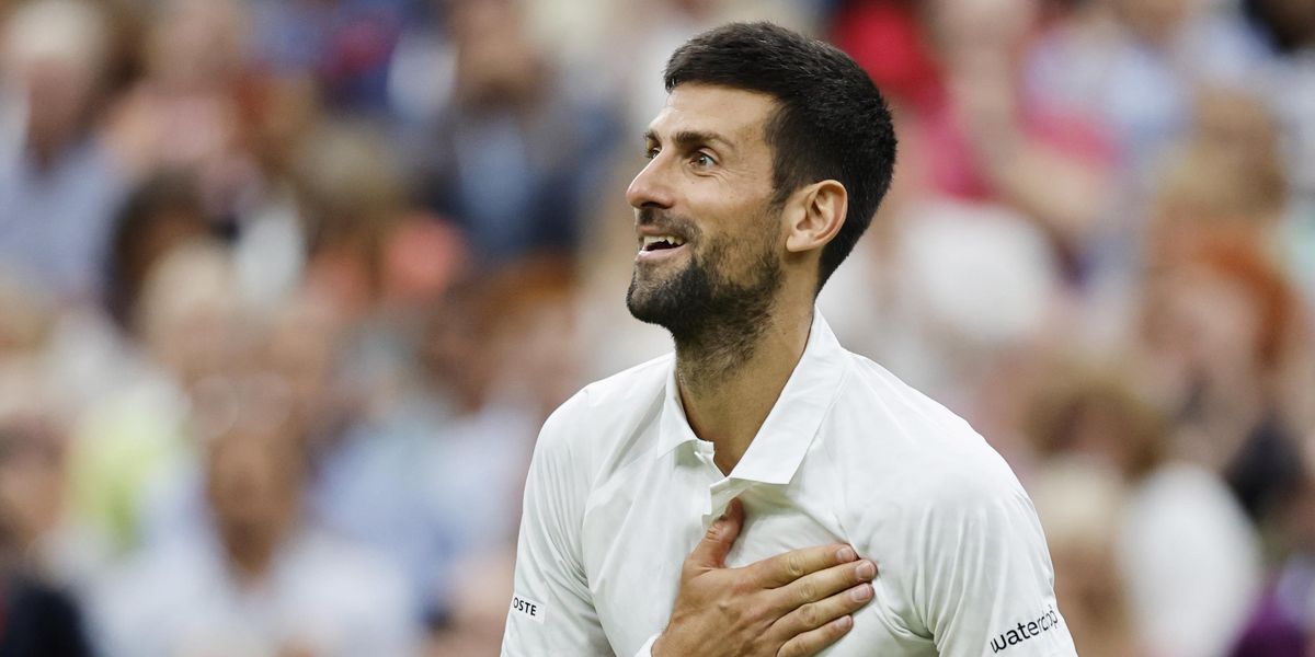 Wimbledon tennis 2023, Novak Djokovic in finale
