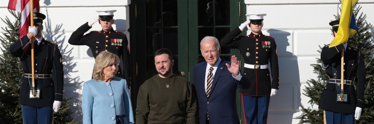 Zelensky incontra Biden