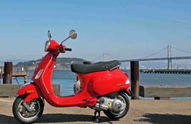 In the States two wheels beats four