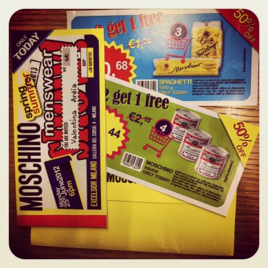 Moda uomo 2013: operazione discount