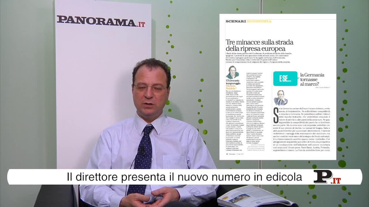 Il direttore Giorgio Mulè presenta il nuovo numero di Panorama in edicola dal 28 giugno