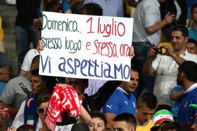 Follia Uefa: all’Italia due giorni in meno di riposo rispetto alla Germania
