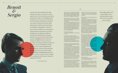 Dude magazine, grafica free-jazz