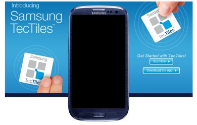 Samsung TecTiles, gli adesivi intelligenti per programmare ogni operazione del tuo smartphone