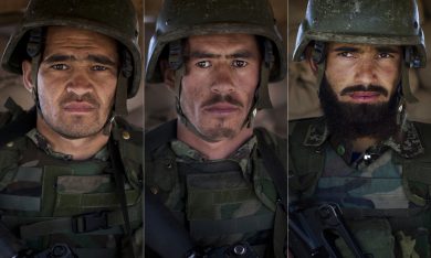 Un giorno tra i soldati dell’Esercito nazionale afghano
