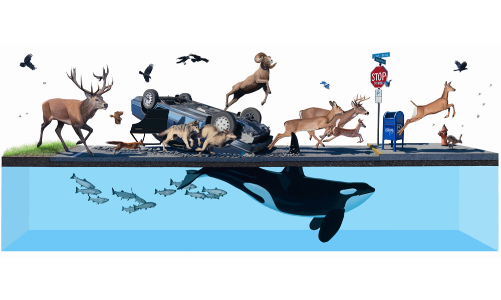 Arte, gli scenari post apocalittici di Josh Keyes