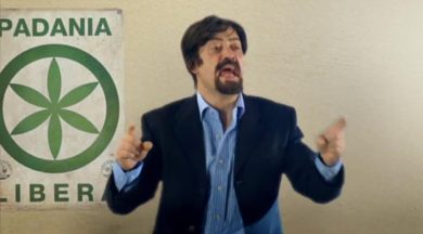 Corrado Guzzanti e la satira sulla Lega