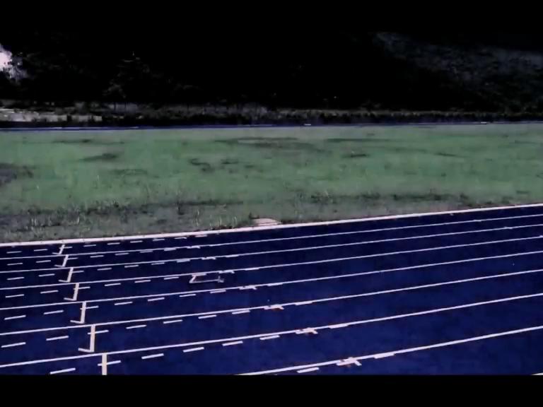 Usain Bolt in azione