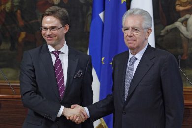 Monti in giro per l’ Europa, vede avvicinarsi la fine del tunnel
