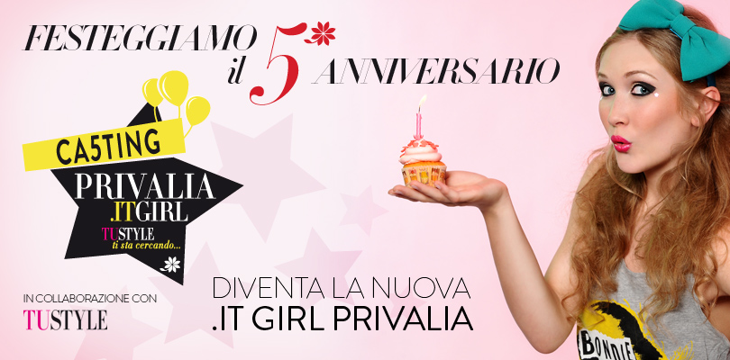 Privalia festeggia gli anni cercando la sua It Girl