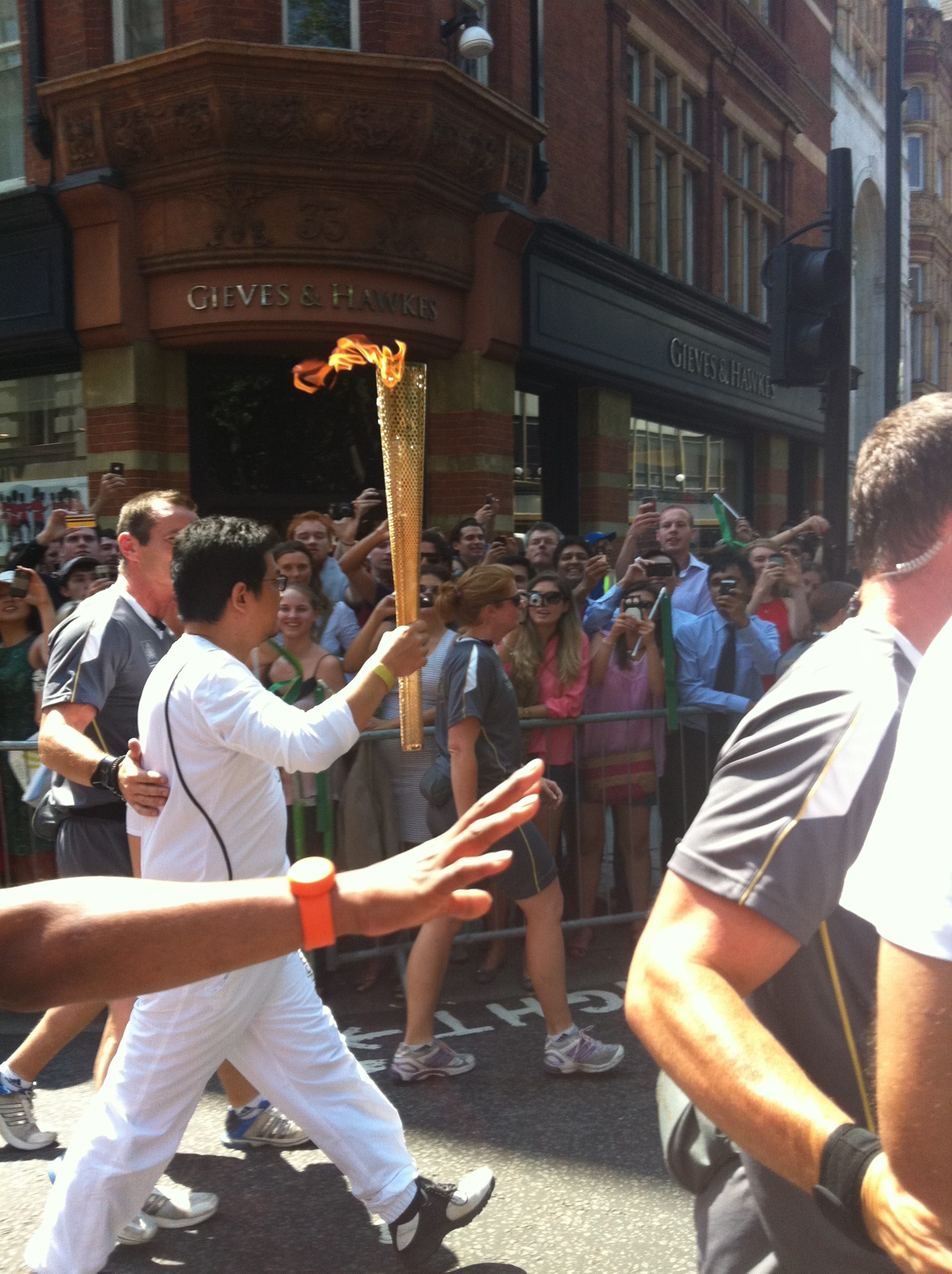 Olimpiadi: Londra, città in festa