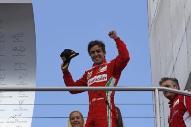 F1, Gp Germania – Super Alonso, Hockenheim si tinge di rosso