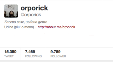 @orporick: ascolto molto per essere ascoltato