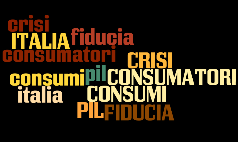 Il Italia: crollano consumi e fiducia Il Italia: crollano consumi e fiducia
