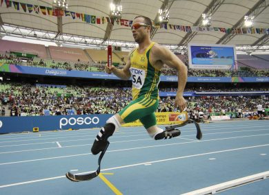 Pistorius corona il suo sogno: a Londra nella staffetta