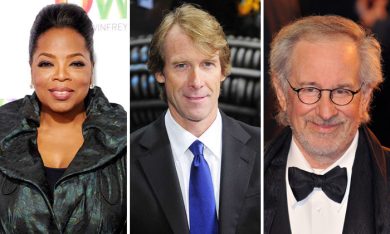 Oprah Winfrey, Michael Bay e Steven Spielberg sono le star più ricche secondo la classifica di Forbes