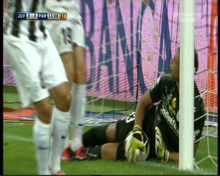 Primo gol-fantasma della nuova era. Per laJuve vittoria dopo il nubifragio Primo gol-fantasma della nuova era. Per laJuve vittoria dopo il nubifragio