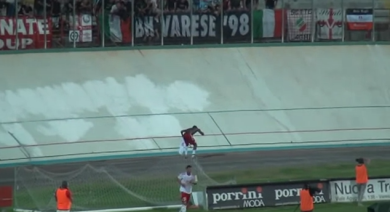 Ebagua, gli ultras del Varese e la multa dimenticata dal Giudice