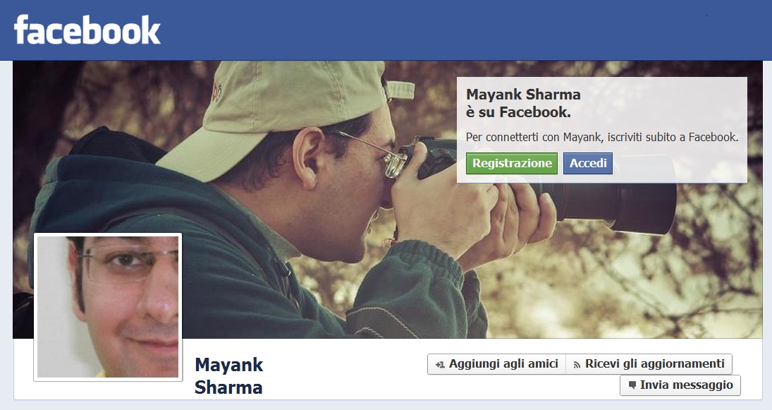 L’uomo che usò Facebook per ricostruire il suo passato L’uomo che usò Facebook per ricostruire il suo passato