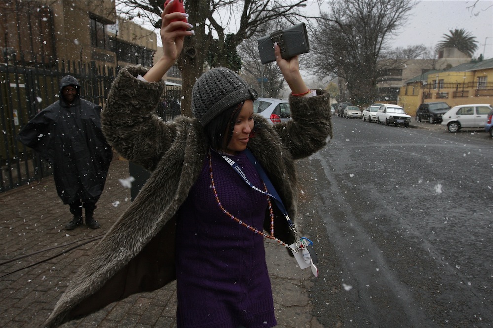 La neve in Sudafrica e altre foto da una pazza estate La neve in Sudafrica e altre foto da una pazza estate