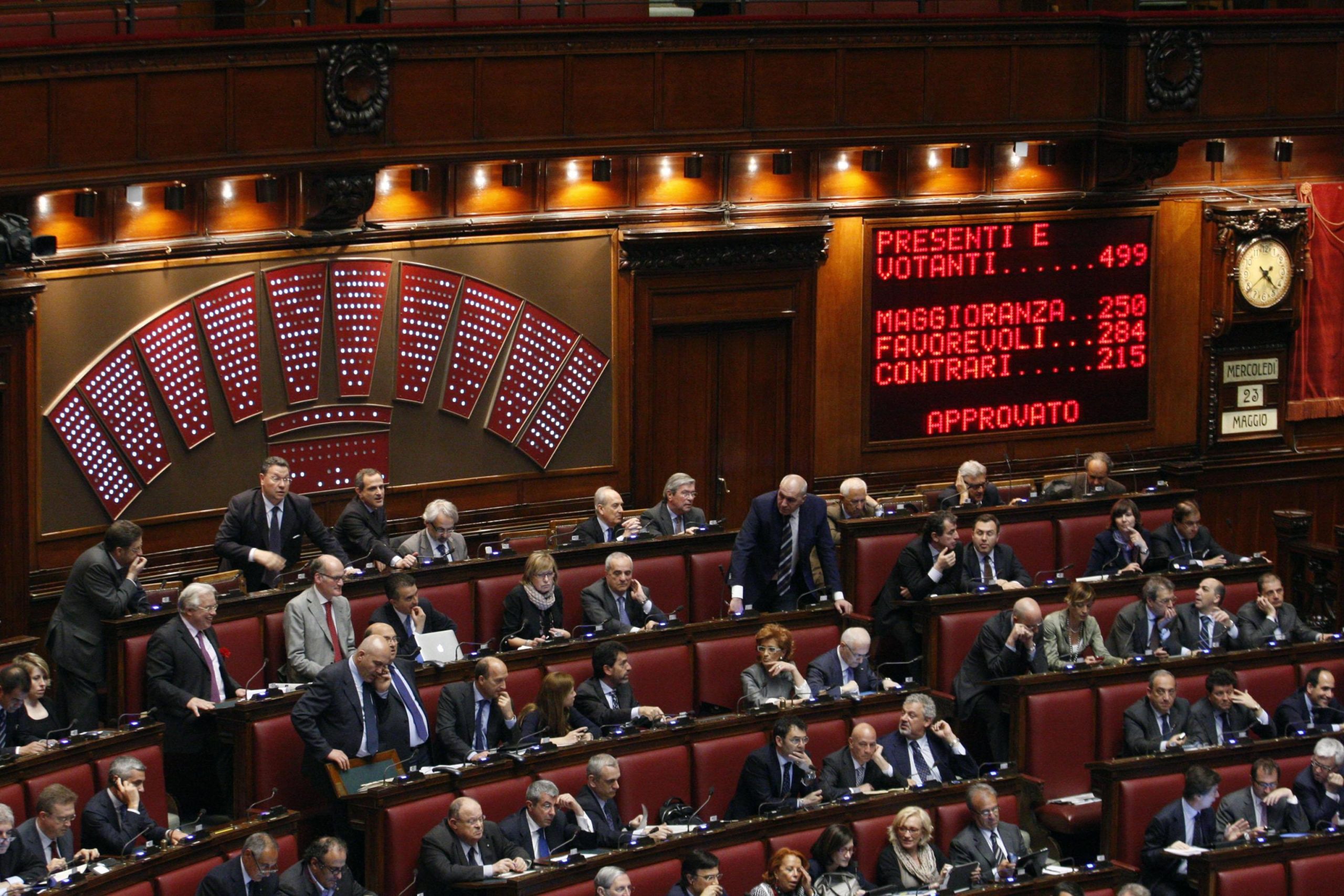 Parlamento chiuso per ferie