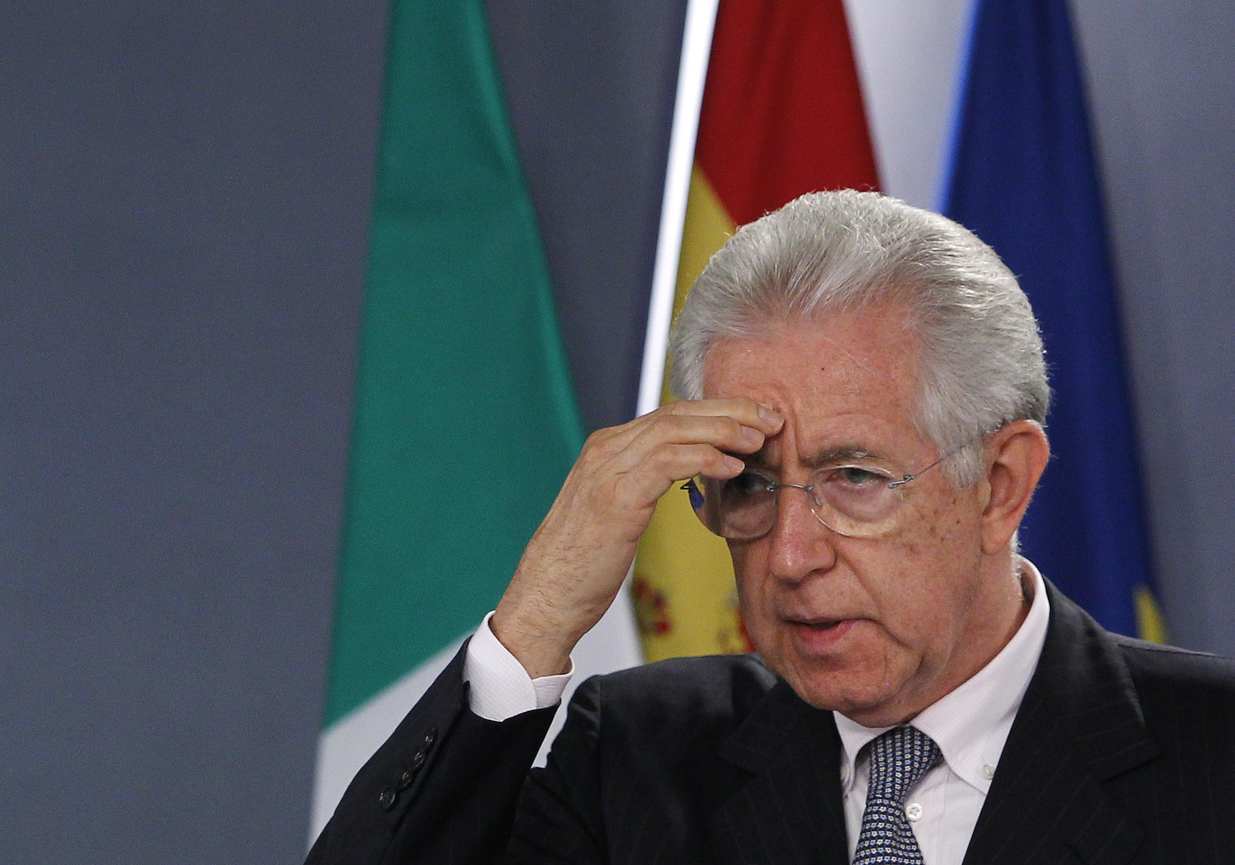 Monti, “Presidente per caso”