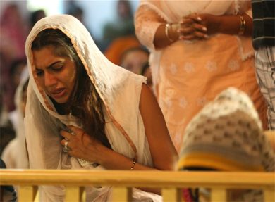 Il velo tragico e altre foto del mondo