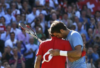 Federer e Del Potro nella storia delle Olimpiadi