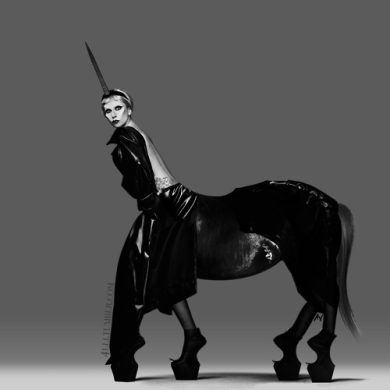 Lady Gaga show: si trasforma in unicorno