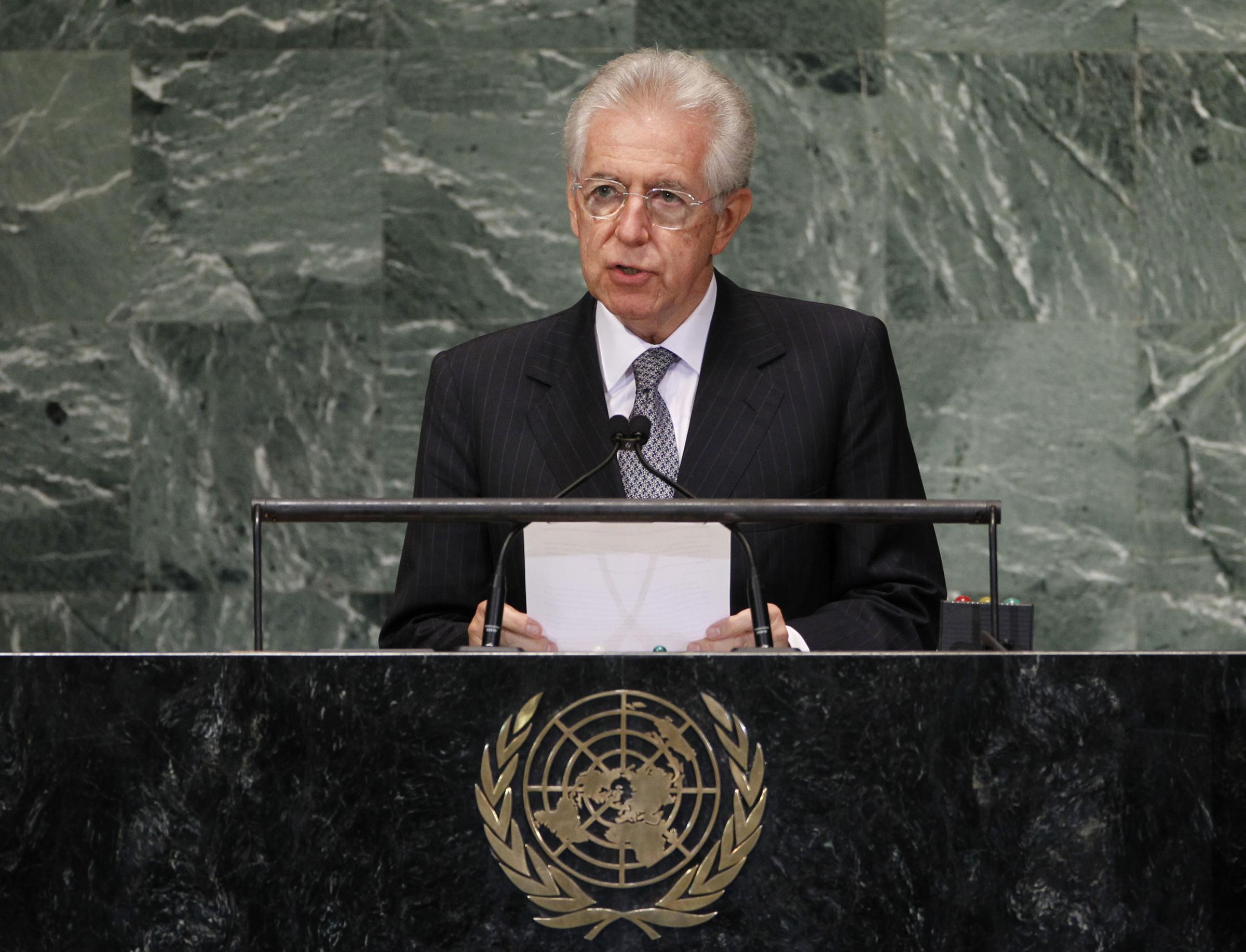 Italy’s Monti says he could consider second term as Prime Minister Italy’s Monti says he could consider second term as Prime Minister