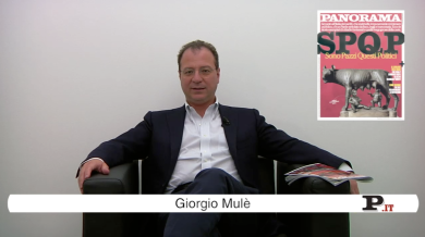 Il direttore Giorgio Mulè presenta il nuovo numero di Panorama, in edicola dal 27 settembre