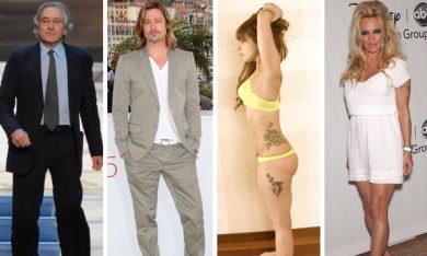 Brad Pitt e la cena di Natale, Lady Gaga e le sue curve