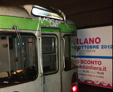 Milano: scontro in Metropolitana