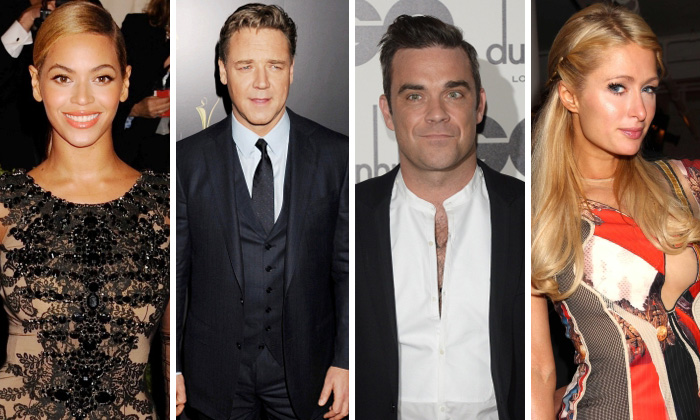 Dalla pancia di Beyoncé alla barba di Russell Crowe Dalla pancia di Beyoncé alla barba di Russell Crowe