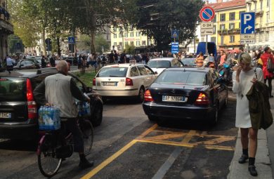 Milano Fashion week, il diario del driver/day1