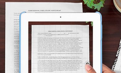 Le migliori applicazioni per iPad: Scanner Pro