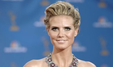 Heidi Klum esce con la sua guardia del corpo. Era già successo a Madonna, Anastacia e Stéphanie di Monaco