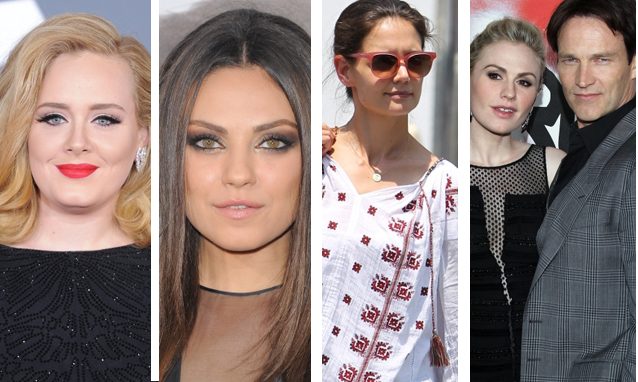 Adele canta per 007, Katie Holmes vuole diventare ricca, Mila Kunis bloccata in ascensore, Anna Paquin e Stephen Moyer diventati genitori Adele canta per 007, Katie Holmes vuole diventare ricca, Mila Kunis bloccata in ascensore, Anna Paquin e Stephen Moyer diventati genitori