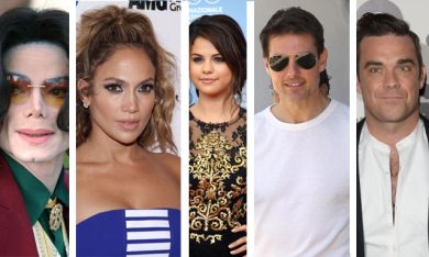 Micheal Jackson ubriaco, J.Lo forse mamma, Selena Gomez a Venezia, Tom Cruise scaricato, Robbie Williams cerca gli Ufo