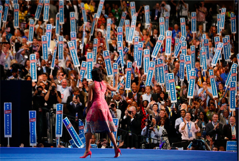 I fan di Michelle Obama e altre foto di gruppo I fan di Michelle Obama e altre foto di gruppo