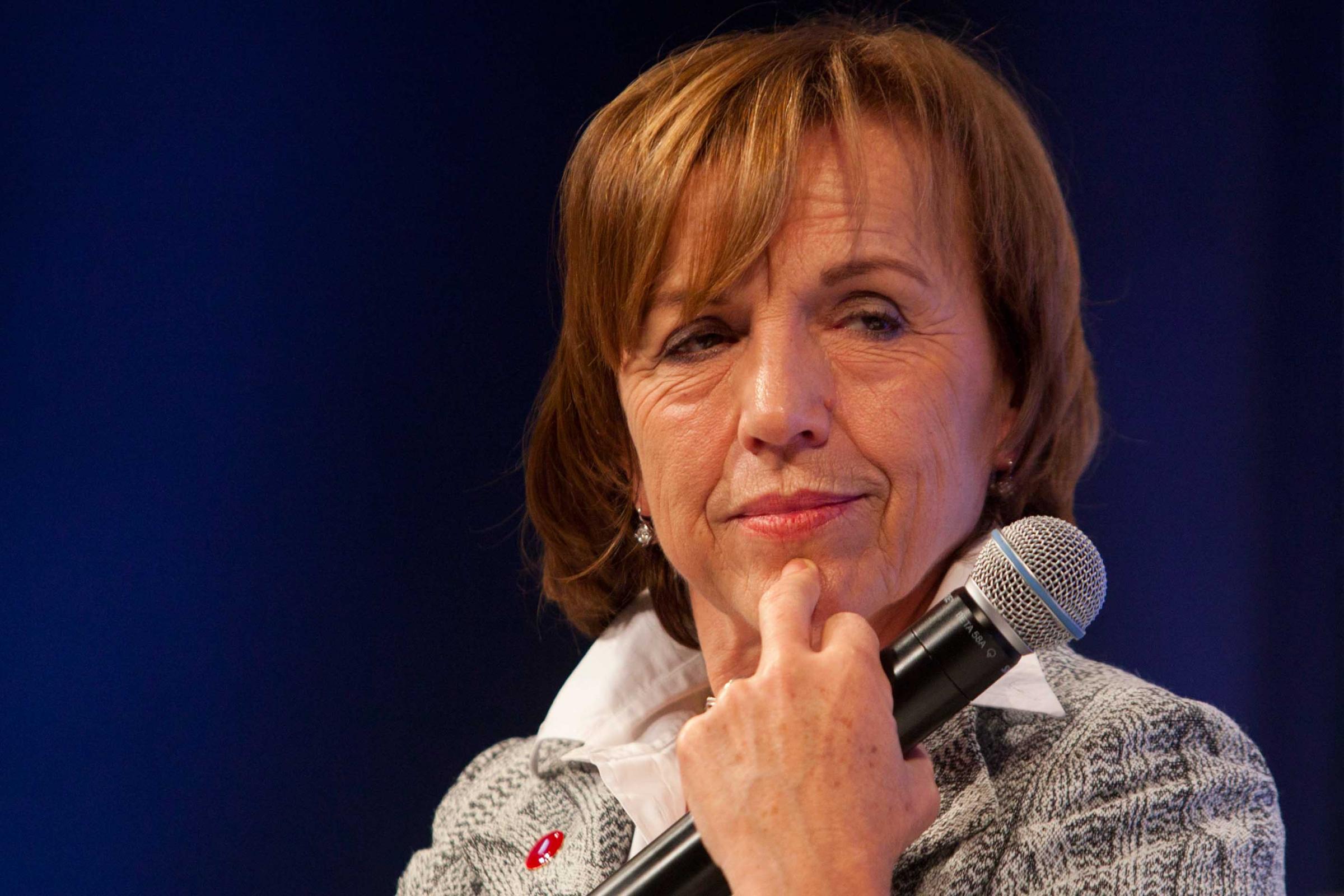 Italian welfare minister Elsa Fornero flunks