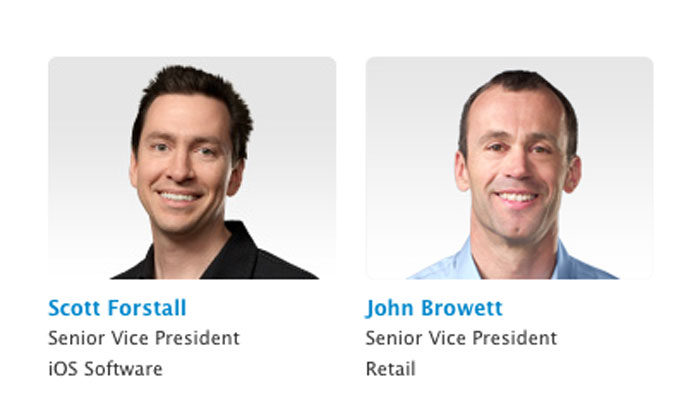Scossa ai vertici di Apple: via Scott Forstall e John Browett Scossa ai vertici di Apple: via Scott Forstall e John Browett