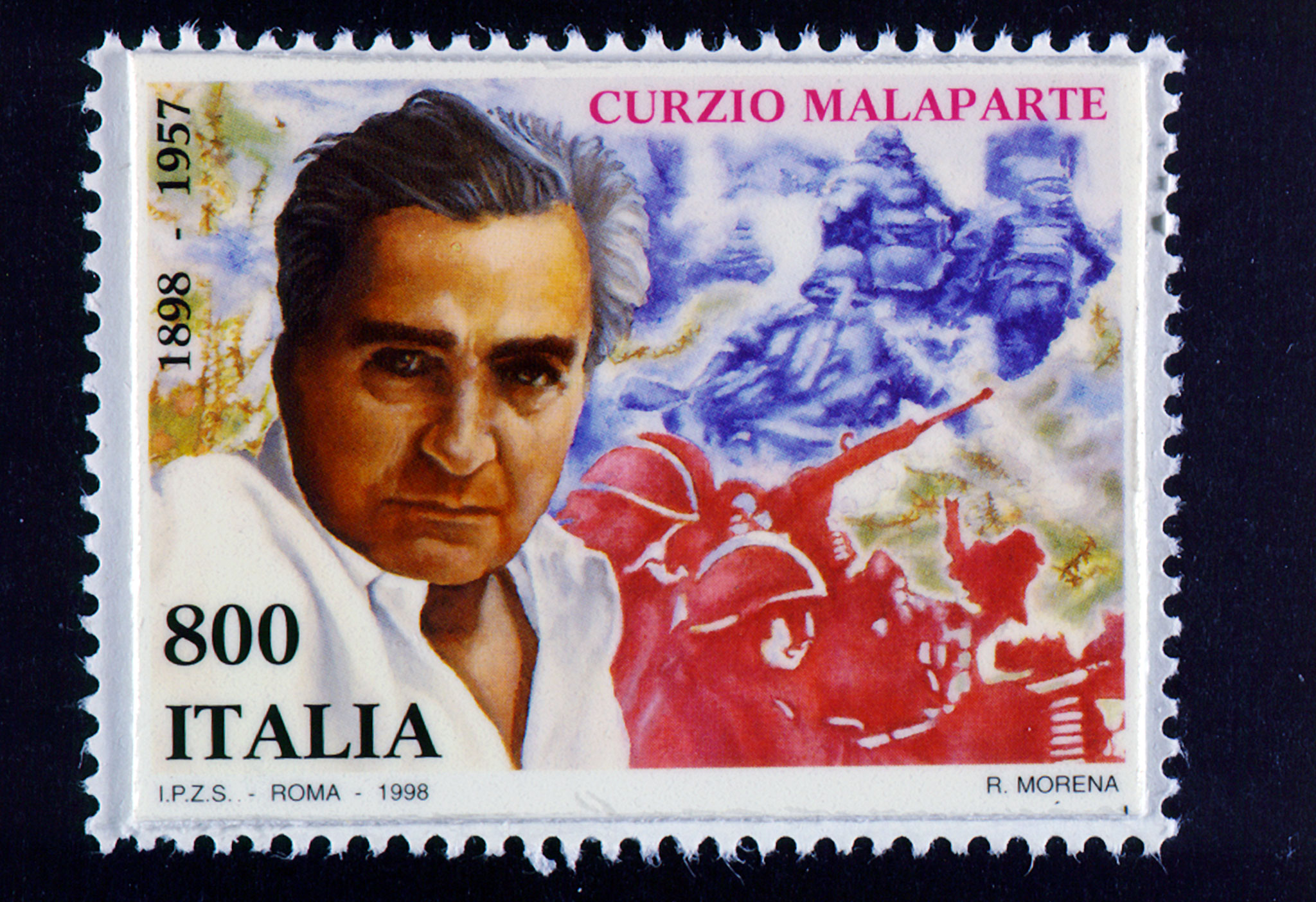 L’ultimo ritratto di Malaparte firmato Orfeo Tamburi L’ultimo ritratto di Malaparte firmato Orfeo Tamburi